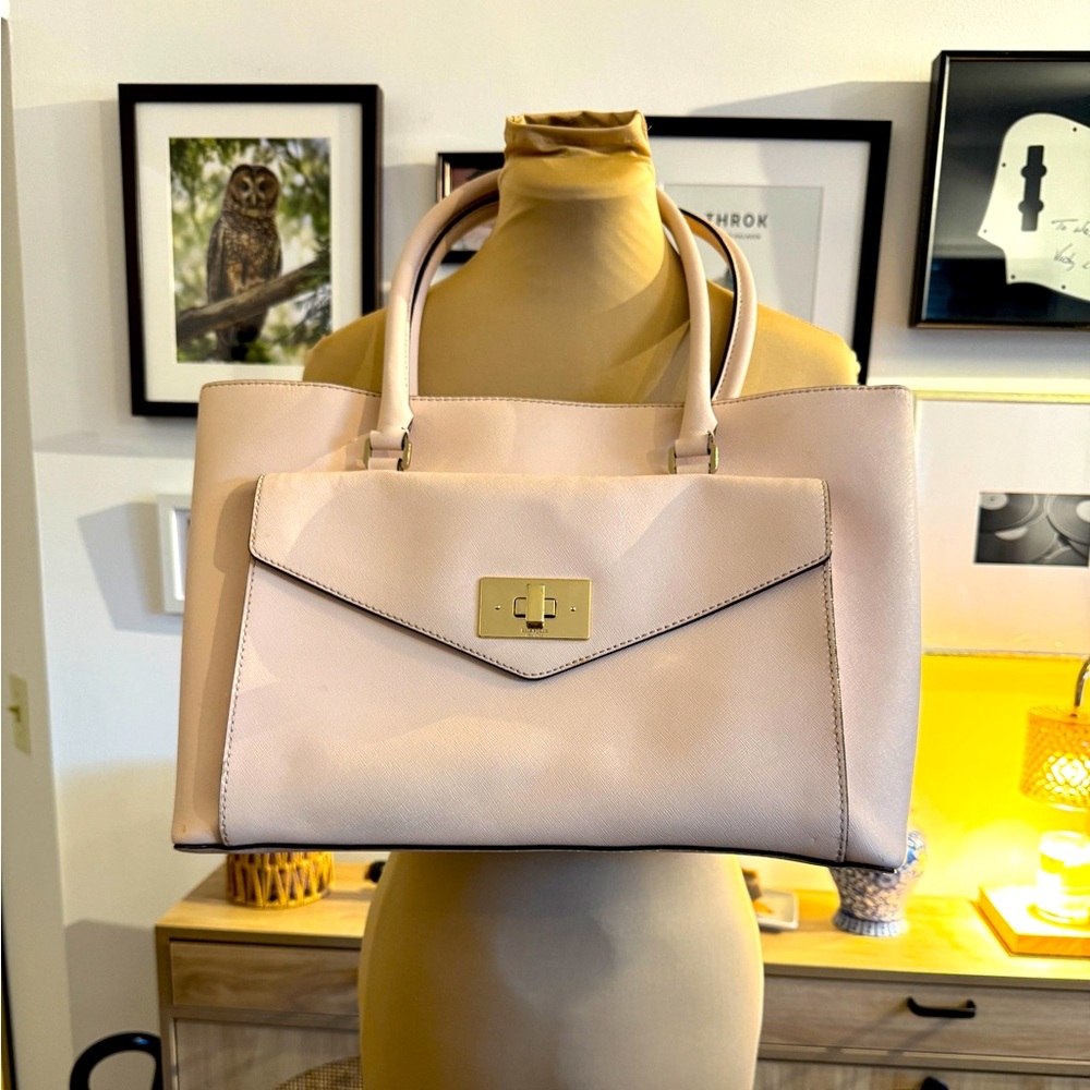 Kate Spade New York Post Street Halsey Tote - Pale pink